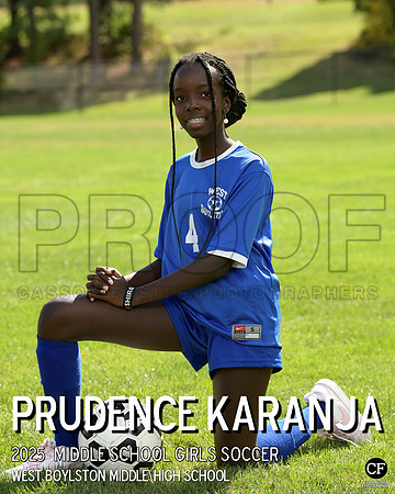 WB FALL TEAMS 25 Middle School Girls Soccer Karanja Prudence_ Team8x10 _ Individual 8x10(1)