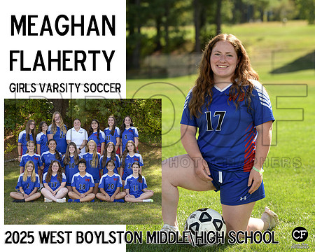 WB FALL TEAMS 25 Girls Varsity Soccer Flaherty Meaghan_ Team8x10 _ Sportsmate2(1)