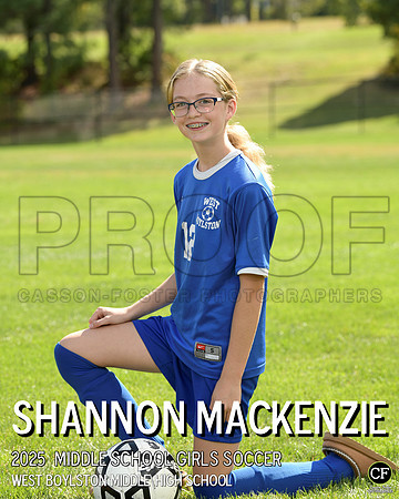 WB FALL TEAMS 25 Middle School Girls Soccer MacKenzie Shannon_ Team8x10 _ Individual 8x10(1)