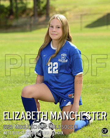 WB FALL TEAMS 25 Middle School Girls Soccer Manchester Elizabeth_ Team8x10 _ Individual 8x10(1)