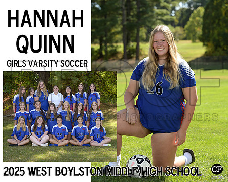 WB FALL TEAMS 25 Girls Varsity Soccer Quinn Hannah_ Team8x10 _ Sportsmate2(1)