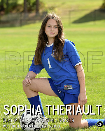 WB FALL TEAMS 25 Middle School Girls Soccer Theriault Sophia_ Team8x10 _ Individual 8x10(1)