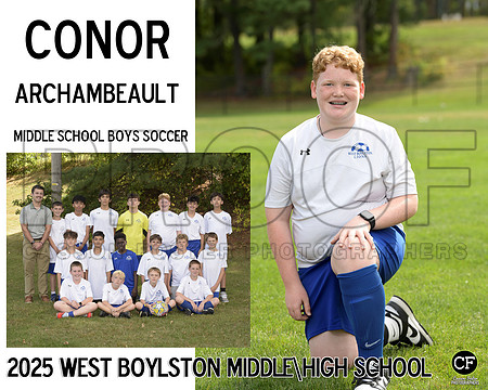 WB FALL TEAMS 25 Middle School Boys Soccer Archambeault Conor_ Team8x10 _ Sportsmate2(1)