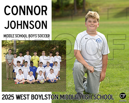 WB FALL TEAMS 25 Middle School Boys Soccer Johnson Connor_ Team8x10 _ Sportsmate2(1)