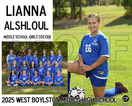 WB FALL TEAMS 25 Middle School Girls Soccer Alshloul Lianna_ Team8x10 _ Sportsmate2(1)