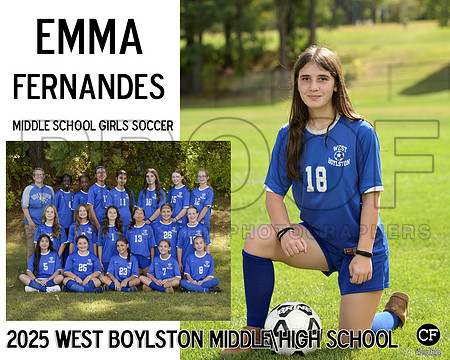 WB FALL TEAMS 25 Middle School Girls Soccer Fernandes Emma_ Team8x10 _ Sportsmate2(1)
