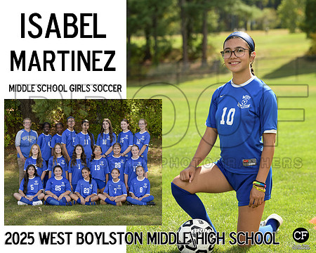 WB FALL TEAMS 25 Middle School Girls Soccer Martinez Isabel_ Team8x10 _ Sportsmate2(1)