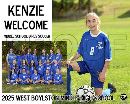 WB FALL TEAMS 25 Middle School Girls Soccer Welcome Kenzie_ Team8x10 _ Sportsmate2(1)