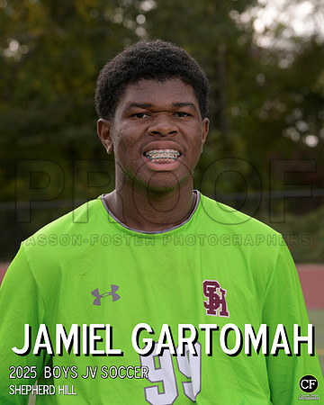 SHFallTeams25 Boys JV Soccer Gartomah Jamiel_ Team8x10 _ Individual 8x10#-1(1)