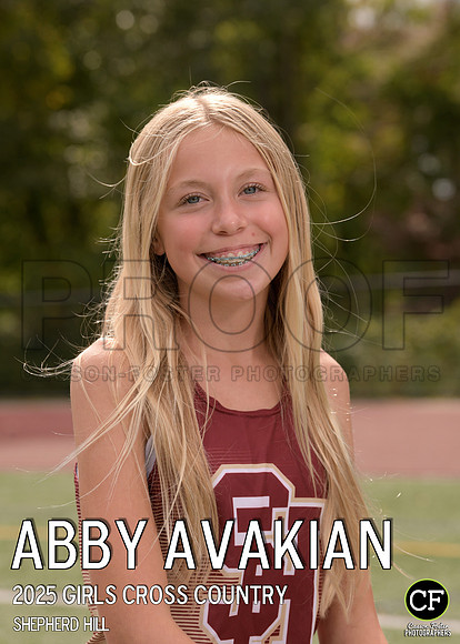 SHFallTeams25 Girls Cross Country Avakian Abby_ Team5x7 _ Individual2(1)