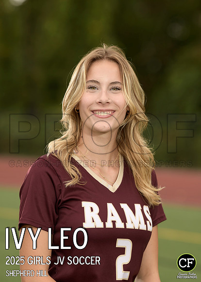 SHFallTeams25 Girls JV Soccer Leo Ivy_ Team5x7 _ Individual2(1)