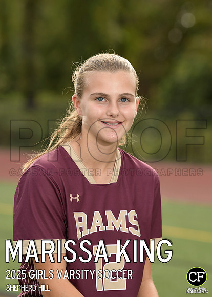 SHFallTeams25 Girls Varsity Soccer King Marissa_ Team5x7 _ Individual2(1)