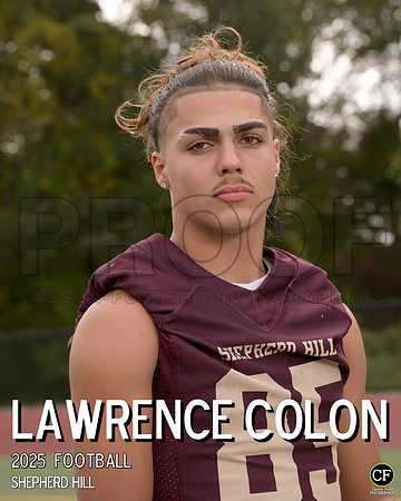 SHFallTeams25 Football Colon Lawrence_ Team8x10 _ Individual 8x10#-1(1)