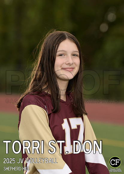 SHFallTeams25 JV Volleyball St. Don Torri_ Team5x7 _ Individual2(1)