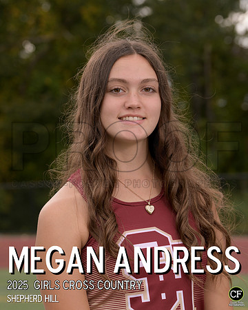 SHFallTeams25 Girls Cross Country Andress Megan_ Team8x10 _ Individual 8x10#-1(1)