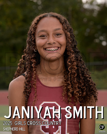 SHFallTeams25 Girls Cross Country Smith Janiyah_ Team8x10 _ Individual 8x10#-1(1)