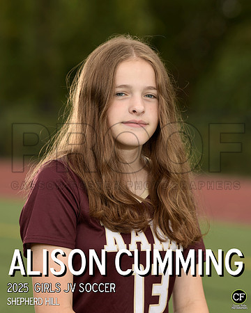 SHFallTeams25 Girls JV Soccer Cumming Alison_ Team8x10 _ Individual 8x10#-1(1)