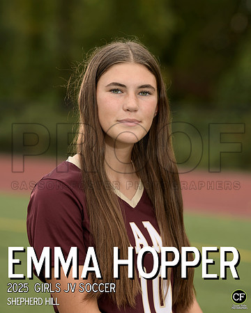 SHFallTeams25 Girls JV Soccer Hopper Emma_ Team8x10 _ Individual 8x10#-1(1)