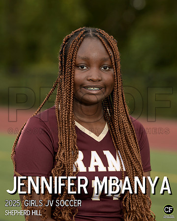 SHFallTeams25 Girls JV Soccer Mbanya Jennifer_ Team8x10 _ Individual 8x10#-1(1)