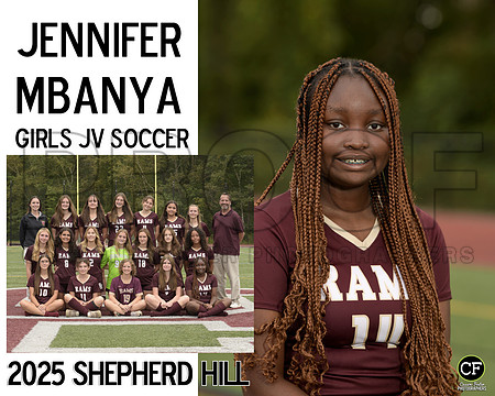 SHFallTeams25 Girls JV Soccer Mbanya Jennifer_ Team8x10 _ Sportsmate2(1)