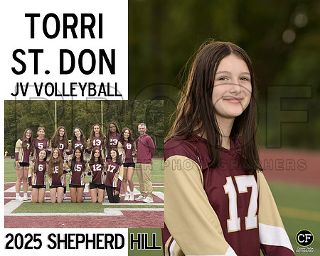 SHFallTeams25 JV Volleyball St. Don Torri_ Team8x10 _ Sportsmate2(1)