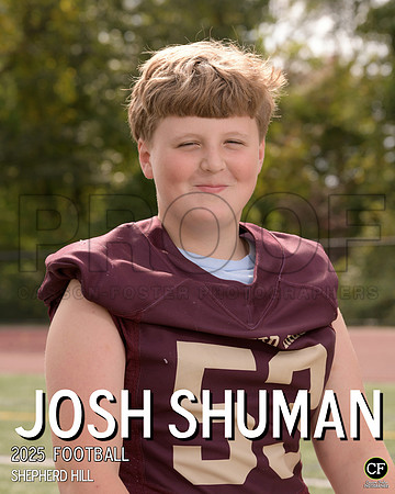 SHFallTeams25 Football Shuman Josh_ Team8x10 _ Individual 8x10#-1(1)