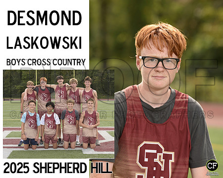 SHFallTeams25 Boys Cross Country Laskowski Desmond_ Team8x10 _ Sportsmate2(1)