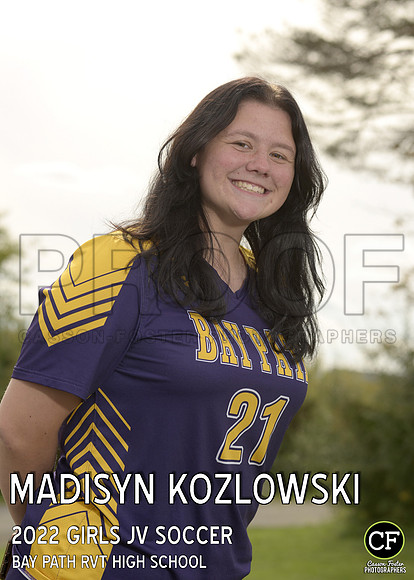 BP Fall Teams 2223 Girls JV Soccer Kozlowski Madisyn_ Team5x7 _ Individual2(1)