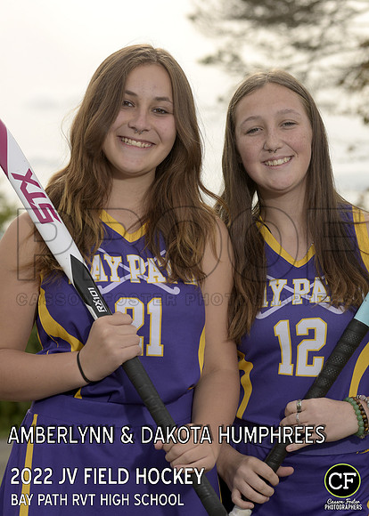 BP Fall Teams 2223 JV Field Hockey Humphrees Amberlynn & Dakota_ Team5x7 _ Individual2(1)