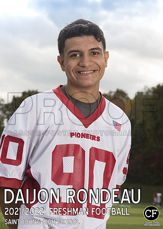 StJohnsTeams2122  Freshman Football Rondeau Daijon_ Team5x7 _ Individual2(1)
