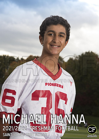 StJohnsTeams2122  Freshman Football Hanna Michael_ Team5x7 _ Individual2(1)