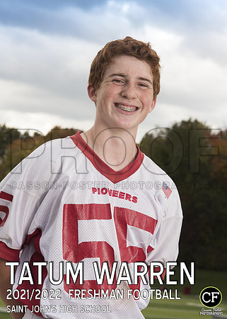 StJohnsTeams2122  Freshman Football Warren Tatum_ Team5x7 _ Individual2(1)