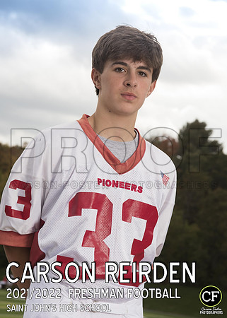 StJohnsTeams2122  Freshman Football Reirden Carson_ Team5x7 _ Individual2(1)