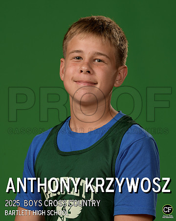 BHS Fall Teams 25 Boys Cross Country Krzywosz Anthony_ Team8x10 _ Individual 8x10(1)