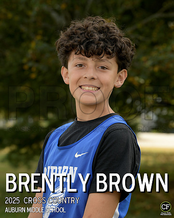 AMS FALL TEAMS 25 Cross Country Brown Brently_ Team8x10 _ Individual 8x10(1)