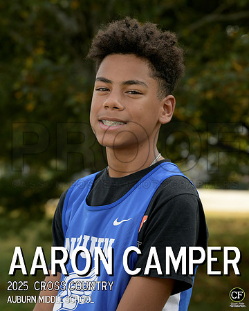 AMS FALL TEAMS 25 Cross Country Camper Aaron_ Team8x10 _ Individual 8x10(1)
