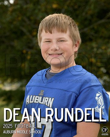 AMS FALL TEAMS 25 Football Rundell Dean_ Team8x10 _ Individual 8x10(1)