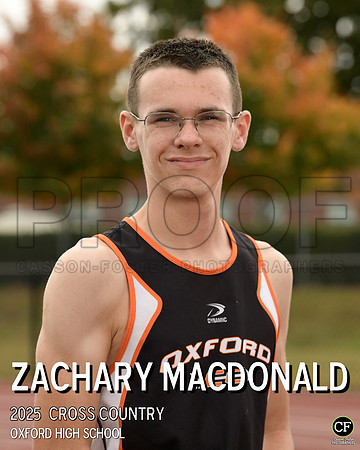OHS FALL TEAMS 2025 Cross Country MacDonald Zachary_ Team8x10 _ Individual 8x10(1)