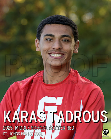 SJFallTeams25 Middle School Soccer Red Tadrous Karas_ Team8x10 _ Individual 8x10(1)