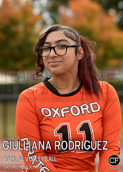 OHS FALL TEAMS 2025 JV Volleyball Rodriguez Giulliana_ Team5x7 _ Individual2(1)