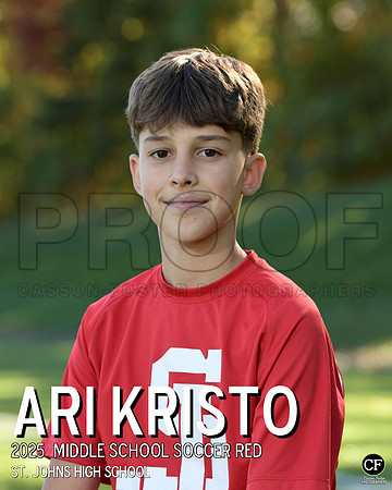 SJFallTeams25 Middle School Soccer Red Kristo Ari_ Team8x10 _ Individual 8x10(1)
