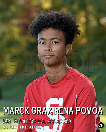 SJFallTeams25 Middle School Soccer Red Graxirena-Povoa Marck_ Team8x10 _ Individual 8x10(1)