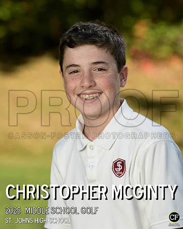 SJFallTeams25 Middle School Golf McGinty Christopher_ Team8x10 _ Individual 8x10(1)