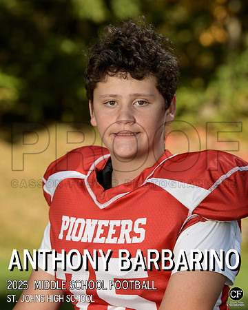SJFallTeams25 Middle School Football Barbarino Anthony_ Team8x10 _ Individual 8x10(1)