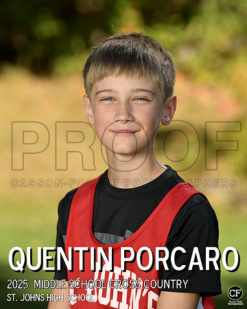 SJFallTeams25 Middle School Cross Country Porcaro Quentin_ Team8x10 _ Individual 8x10(1)