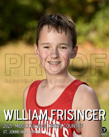SJFallTeams25 Middle School Cross Country Frisinger William_ Team8x10 _ Individual 8x10(1)