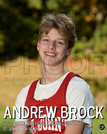 SJFallTeams25 Middle School Cross Country Brock Andrew_ Team8x10 _ Individual 8x10(1)
