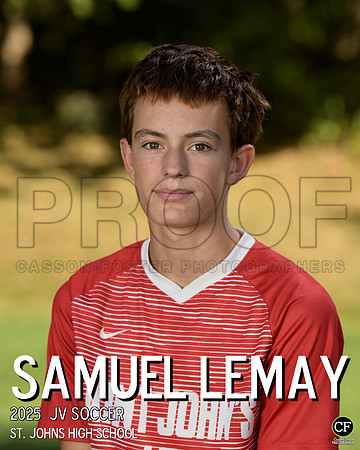 SJFallTeams25 JV Soccer Lemay Samuel_ Team8x10 _ Individual 8x10(1)