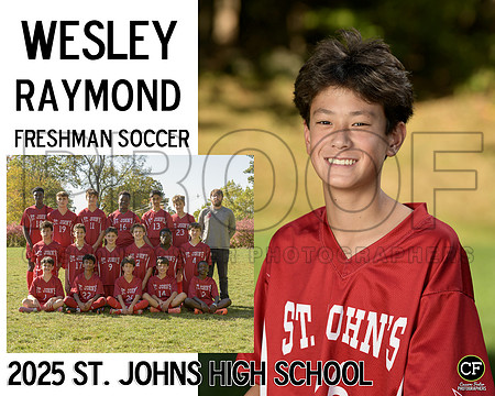 SJFallTeams25 Freshman Soccer Raymond Wesley_ Team8x10 _ Sportsmate2#-1(1)