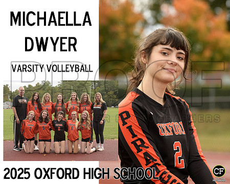 OHS FALL TEAMS 2025 Varsity Volleyball Dwyer Michaella_ Team8x10 _ Sportsmate3#-1(1)